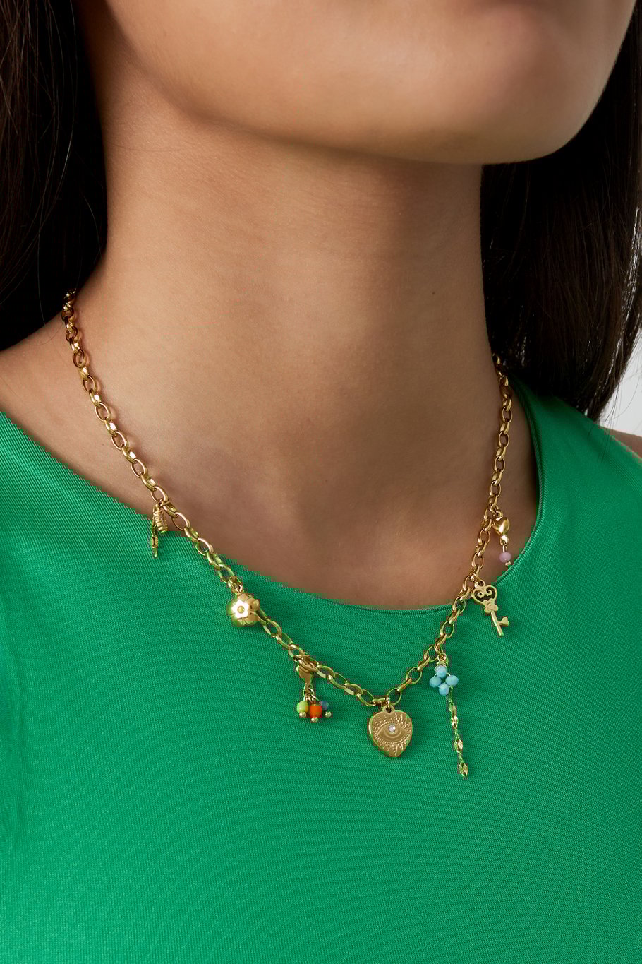 Collana Secret Love - Colore oro Immagine2